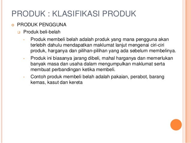 Campuran Pemasaran Bagi Produk Kereta