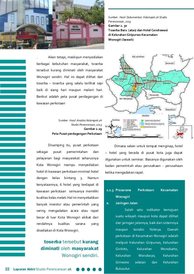 Profil Wilayah dan Kota Kecamatan Wonogiri