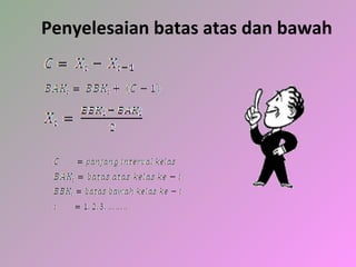 Penyelesaian batas atas dan bawah
 