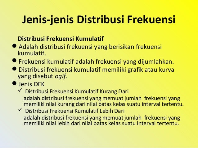 Bab 2 distribusi frekuensi