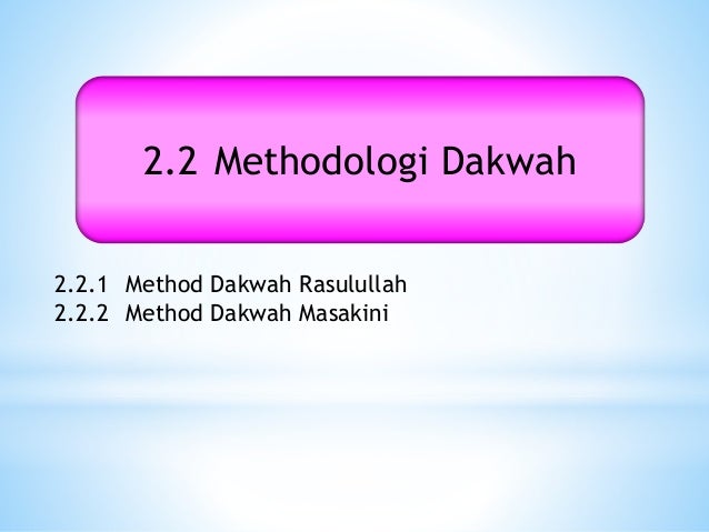 Bab 2 Fenomena Dakwah Di Malaysia