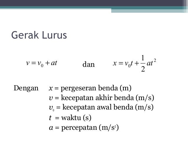 Bab 2 Gerak Dan Gaya