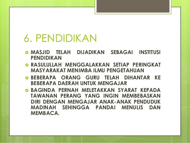 Contoh Dakwah Rasulullah Di Madinah - Contoh Out