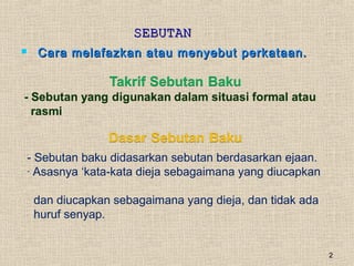 Sebut Bab 2 intonasi | PPT