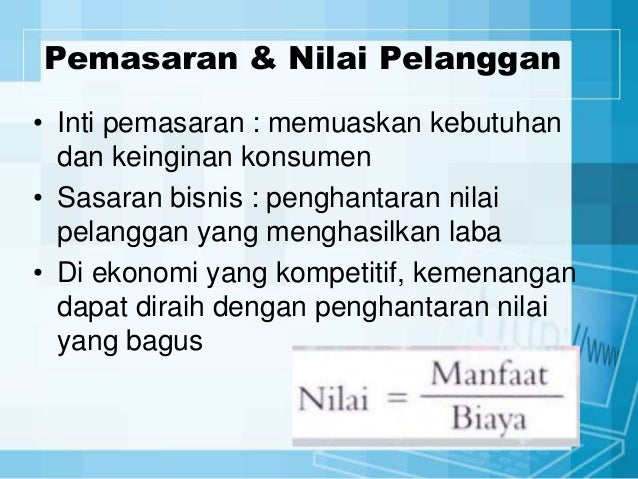 Bab 2 Mengembangkan Strategi Dan Rencana Pemasaran