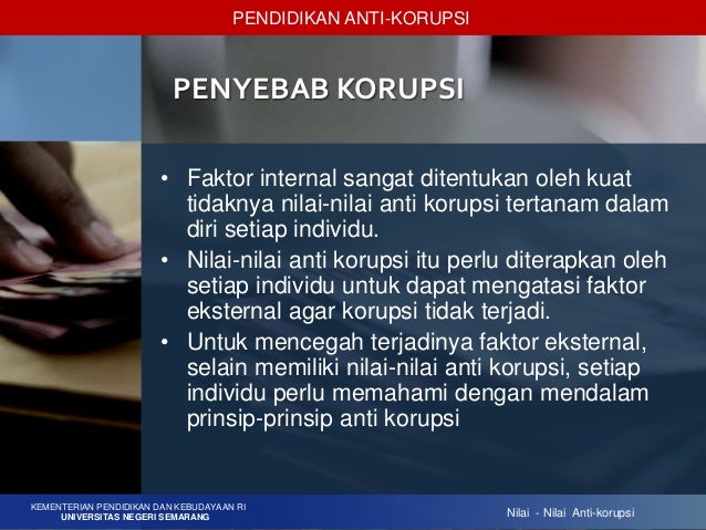 Pendidikan Anti Korupsi Makalah Online Pendidikan Anti Korupsi Makalah Online