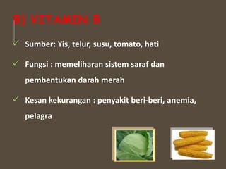Kesan kekurangan vitamin a
