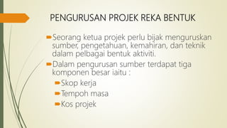 Pengurusan Bajet dan Jangka Masa Projek
