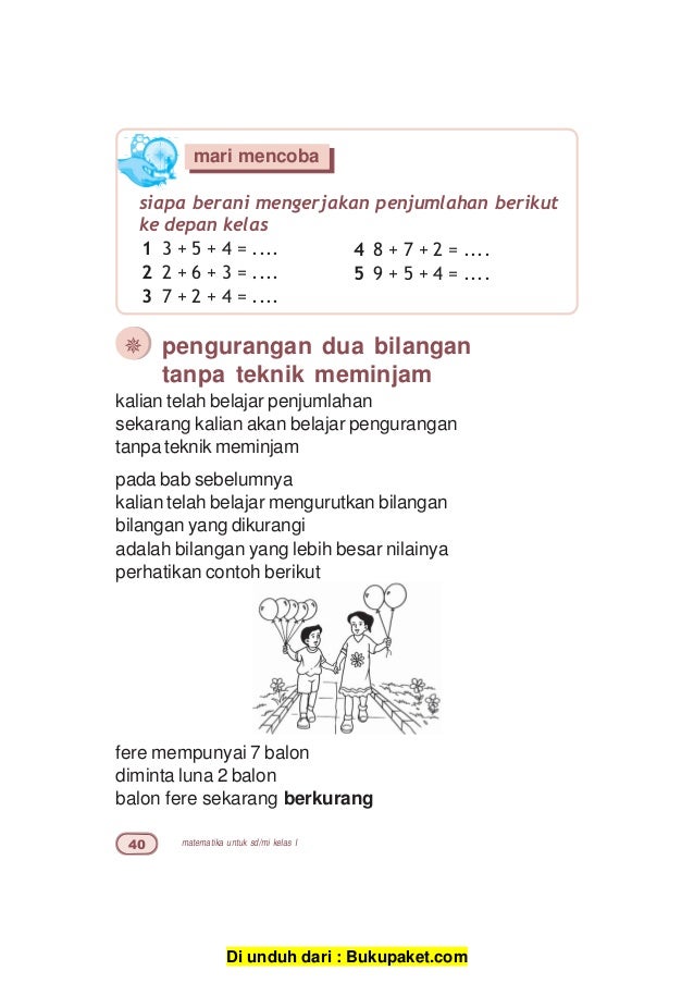 Bab 2 Penjumlahan Dan Pengurangan Bilangan