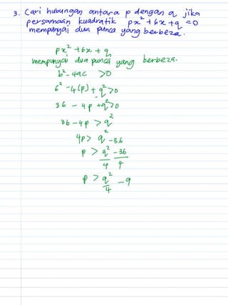 Bab 2 persamaan kuadratik