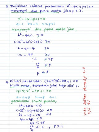 Bab 2 persamaan kuadratik