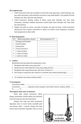 Bab 2 suhu dan pengukurannya