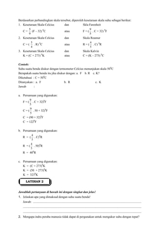Bab 2 suhu dan pengukurannya