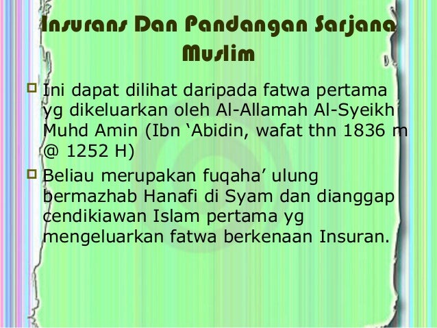 Bab 2 Sumber Keharusan Takaful