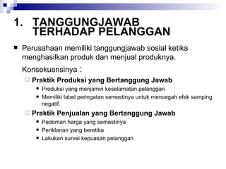 ETIKA BISNIS DAN TANGGUNG JAWAB SOSIAL