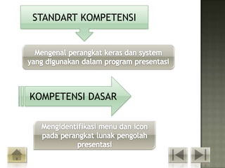 STANDART KOMPETENSI




KOMPETENSI DASAR
 