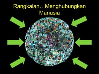 Rangkaian…Menghubungkan
Manusia
 