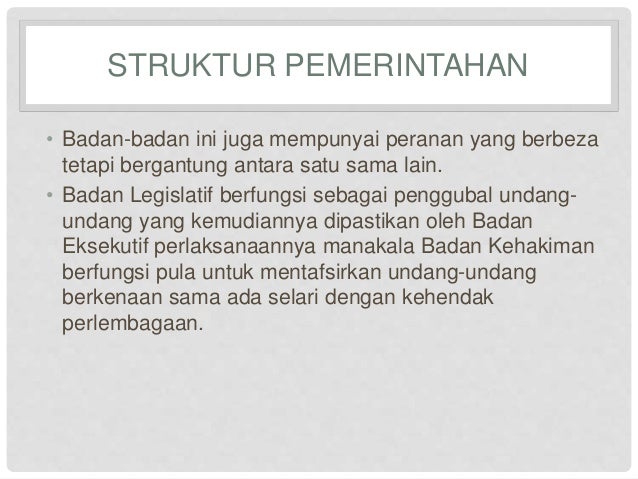 Bab 3 Sistem Dan Struktur Pemerintahan