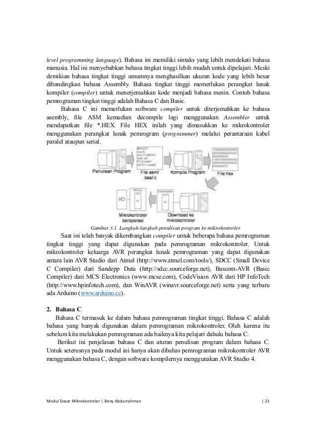 Modul Mikrokontroler - Bab 3. Pemrograman Mikrokontroler