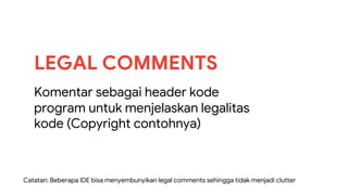 Clean Code - Clean Comments | PDF