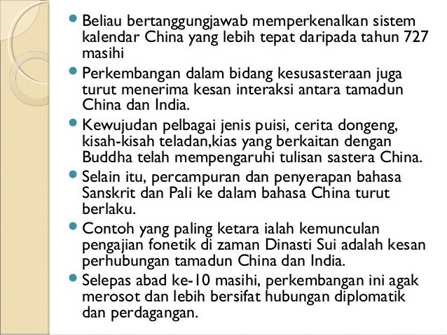 Bab 3 interaksi antara tamadun di asia Bab 3 interaksi antara tamadun di asia