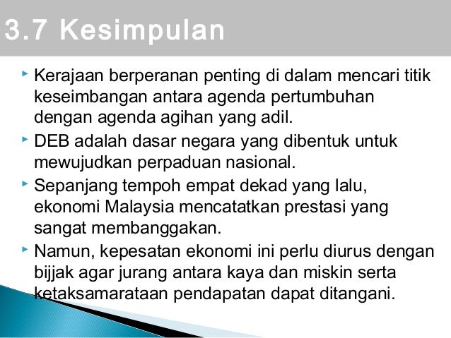 Bab 3 Limpahan Kemakmuran Merentasi Etnik