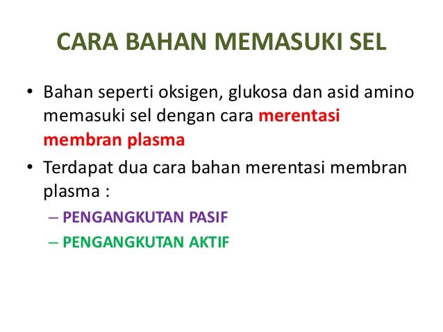 Biologi Tingkatan 4 Bab 3 Ciri Dwilapisan  melayutingkatan