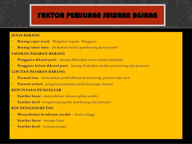 Bab 3 Perniagaan Dalam Negeri