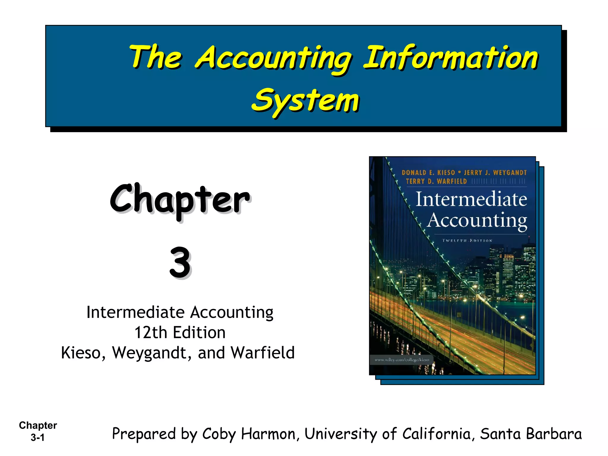 Bab 3 - The Accounting Information System | PPS