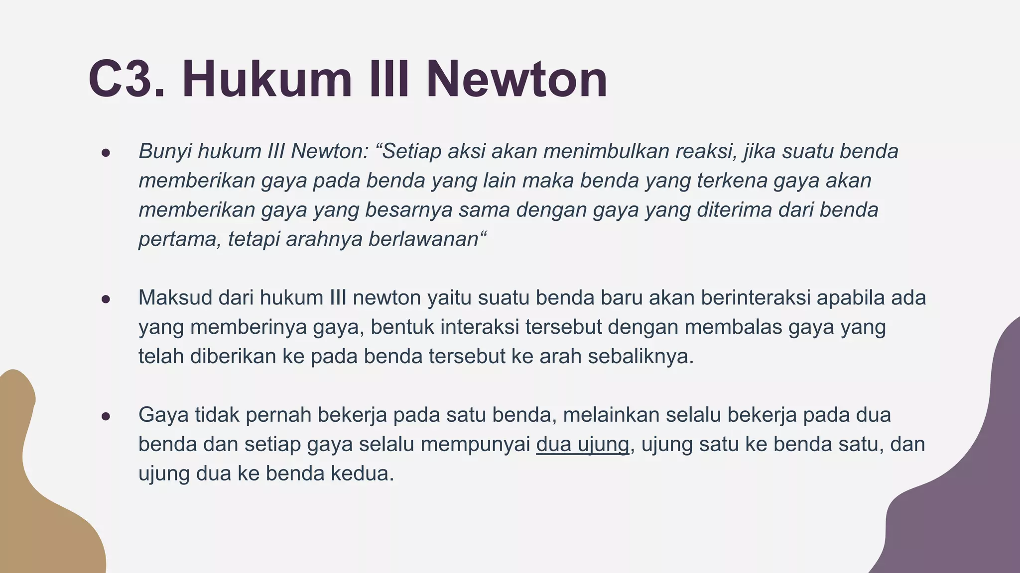 Bab 3 Dinamika Hukum Newton Tentang Gerak.pptx
