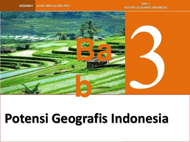 Soal essay tentang potensi geografis indonesia
