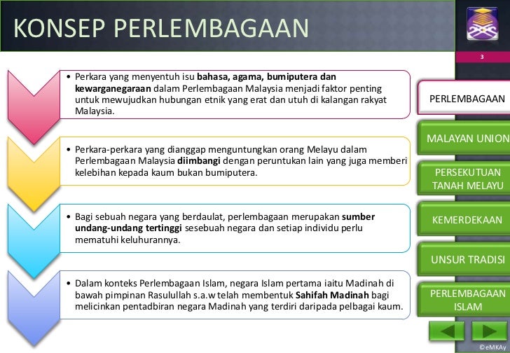 Bab 3 hubungan etnik perlembagaan malaysia & hubungan etnik