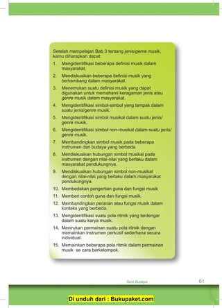 Bab 3 jenis atau genre musik | PDF