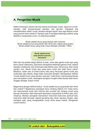 Bab 3 jenis atau genre musik | PDF