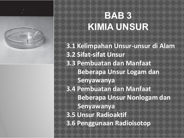 Ppt kimia unsur kelas 12