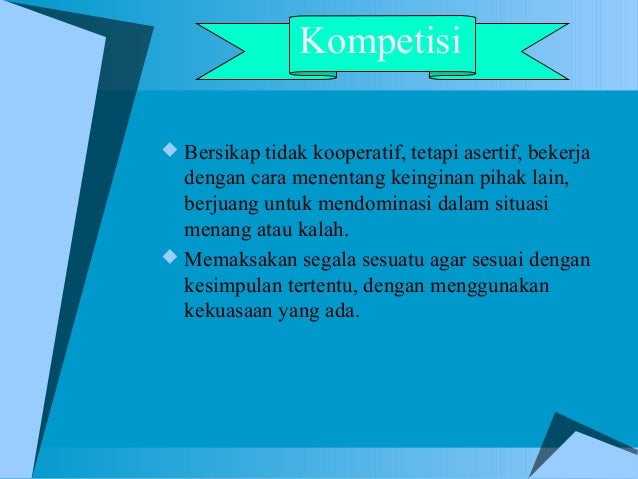 Konflik dan integrasi sosial