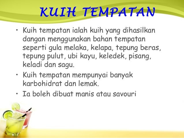 Bab 3 kuih tempatan