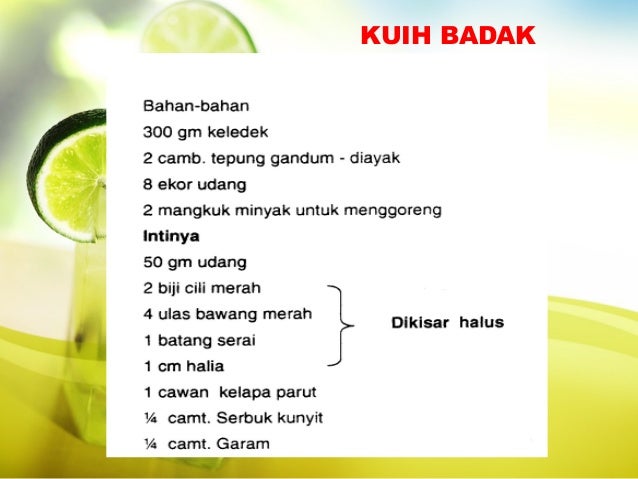 Bab 3 kuih tempatan