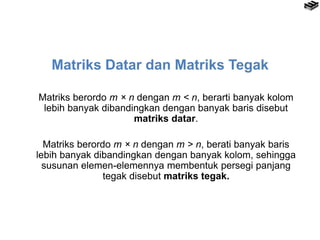 Matriks Rbi matriks | PPTX