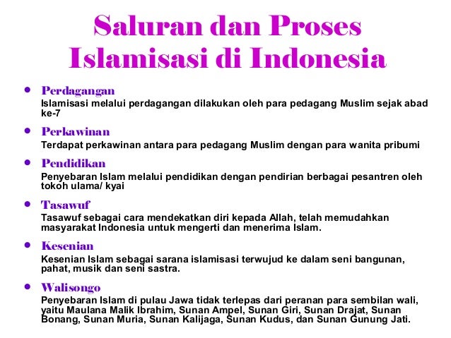 Pengaruh islam di indonesia sudah ada sejak abad ke ....