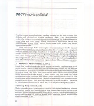 Bab3 pengkondisian klasikal | PDF