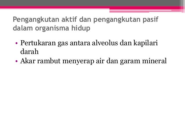 Bab 3 Pergerakan Bahan2 Merentasi Membran Plasma