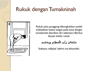 Tata Cara Sholat, bacaan sholat beserta latin | PPTX