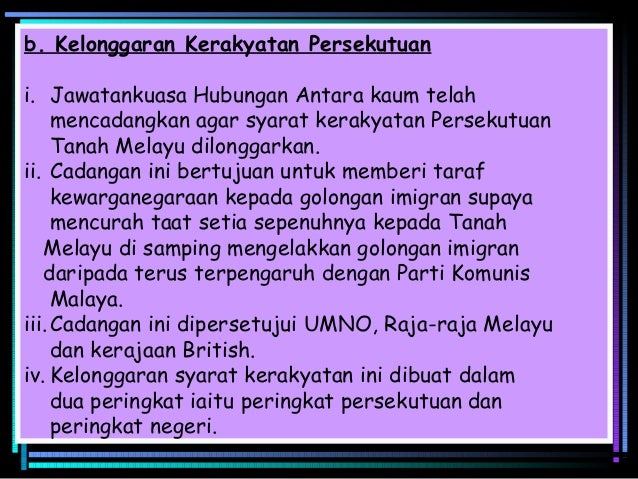 Bab 4 Kerjasama Antara Kaum Ke Arah Kemerdekaan