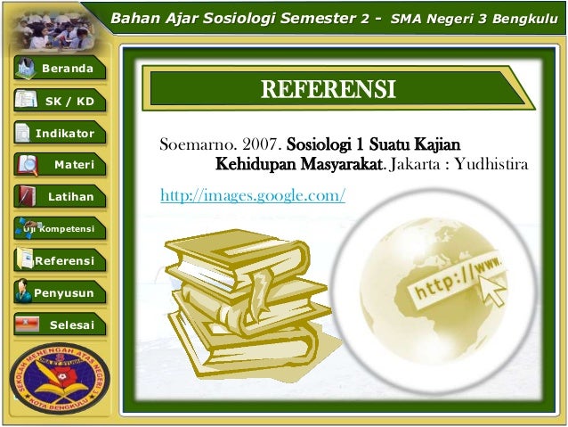 Bahan Ajar Sosiologi Sosialisasi Dan Pembentukkan Keribadian