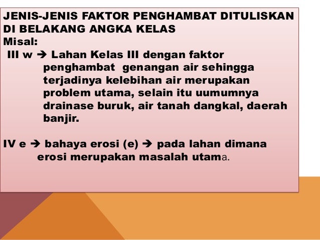 Bab 4 Evaluasi Kemampuan Lahan 2014
