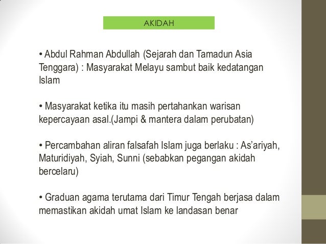 Bab 4 Sejarah Perkembangan Tamadun Islam Di Malaysia Bab 4 Sejarah Perkembangan Tamadun Islam Di Malaysia
