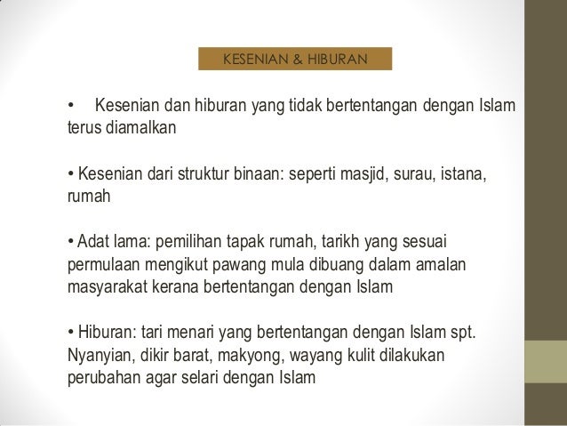 Bab 4 Sejarah Perkembangan Tamadun Islam Di Malaysia