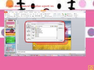 3. Lalu akan muncul tampilan seperti ini:
 