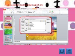3. Lalu akan muncul tampilan seperti ini:
 